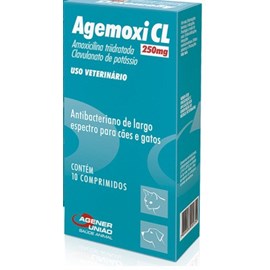 AGEMOXI CL 250MG 10COMPR