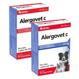 Alergovet C 0,7mg 10 comprimidos