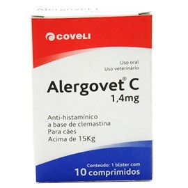 ALERGOVET C 1,4MG 10COMPR