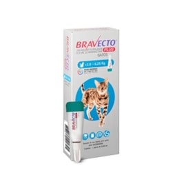 Antipulgas Bravecto Plus Gatos 250mg 2,8 a 6,25kg