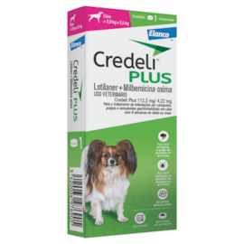 Antipulgas Credeli 1 Comprimido 112,5mg Plus 2,8 a 5,5kg