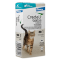 ANTIPULGAS CREDELI GATOS 48MG 2 A 8KG 1 COMPRIMIDO