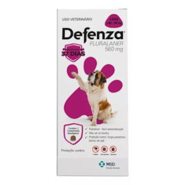 Antipulgas Defenza 40 a 56Kg 560Mg