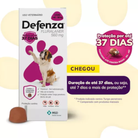 Antipulgas Defenza 40 a 56Kg 560Mg