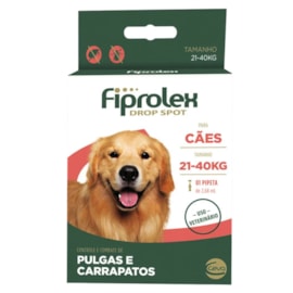 Antipulgas Fiprolex Drop Spot 21 a 40kg 1 Pipeta