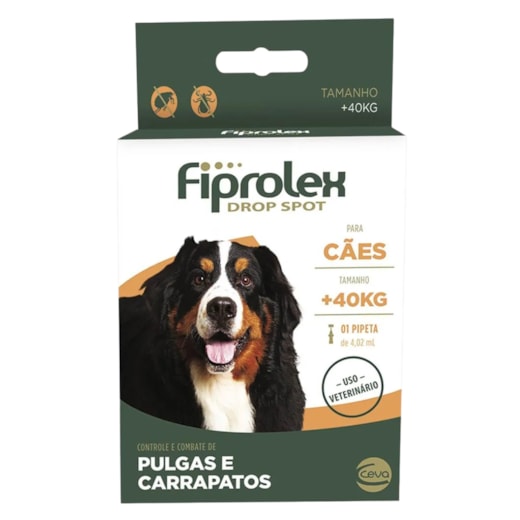 Antipulgas Fiprolex Drop Spot +40kg 1 Pipeta
