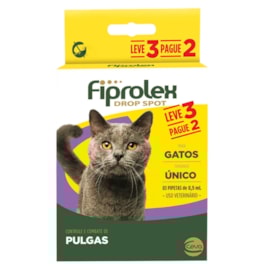 Antipulgas Fiprolex Gatos 3 Pipeta