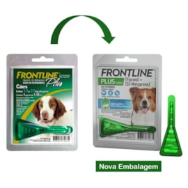 Antipulgas Frontline Plus 10 a 20Kg 1,34Ml