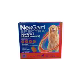 Antipulgas N.e.x.g.a.r.d Spectra 30,1 A 60kg 3 Tabletes