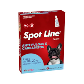 Antipulgas Spot Line 10 a 20kg 1,34ml