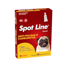 Antipulgas Spot Line 2 a 10kg 0,67ml