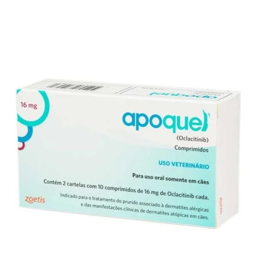 Apoquel 16mg caixa com 20 comprimidos