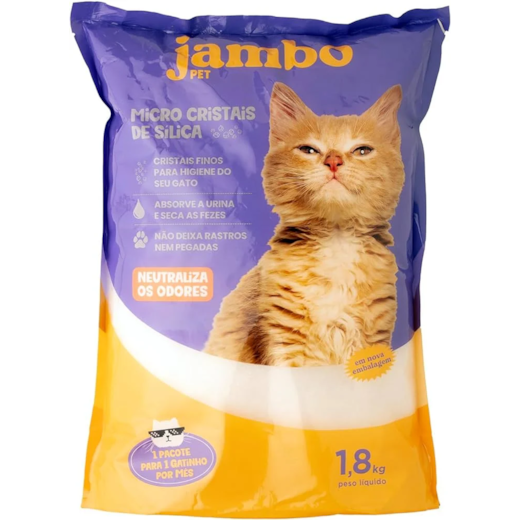 Areia Micro Cristais de Silica Jambo 1,8kg