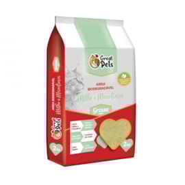 Areia Sanitária Biodegradável Grossa Great Pets 2kg