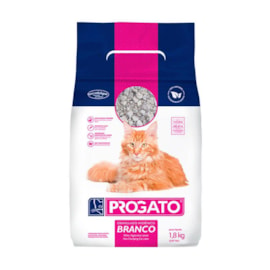 Areia Sanitária Progato Branco Tradicional 1,8kg 