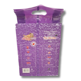 Areia Sanitária Strong Lavanda Biodegradável Tofu 2,5Kg