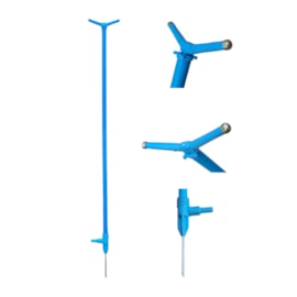 Aspersor Servi com Pé Plástico 75cm Grande