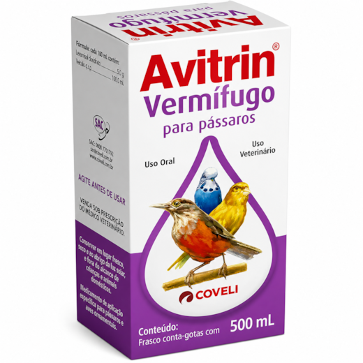 Avitrin 10ml Vermífugo 