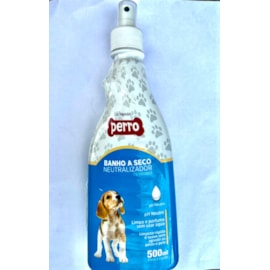 BANHO A SECO PERRO CAES