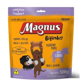 Bifinho Magnus Mastigáveis Porte Pequeno Carne 500gr