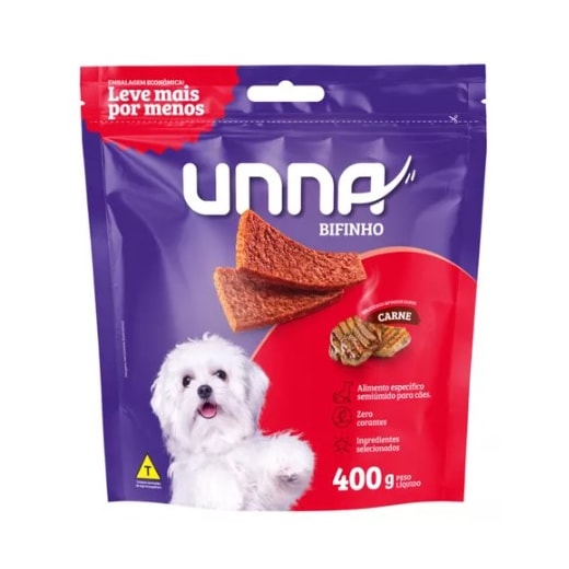 Bifinho Unna Carne 400g