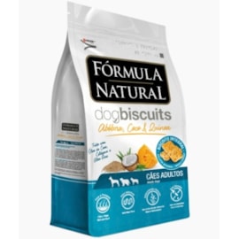 Biscoito Fórmula Natural Adulto 250gr Abobora e Coco