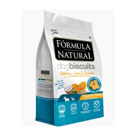 Biscoito Formula Natural Pequeno Abobora/Coco/Quinoa 250Gr