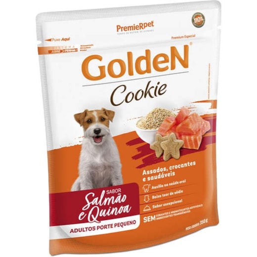 Biscoito Golden Cookie Adulto Pequeno 350Gr Sal/Quinoa