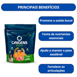 Biscoito Oigens Adulto Frango 7 Grãos 700gr