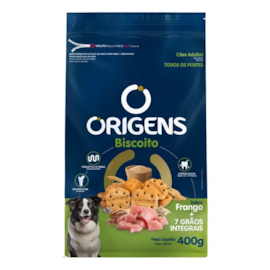 Biscoito Origens Adulto Frango 7 Grãos 400gr