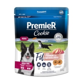 Biscoito Premier Cookie Adulto 250gr Fit Frango e Batata Doce