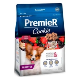 Biscoito Premier Cookie Filhotes 250gr Frutas Vermelhas