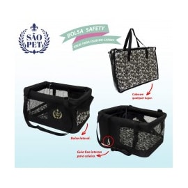 Bolsa Safety Preto Ref.1404-1 São Pet