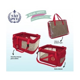 Bolsa Safety Vermelho Ref.1404-3 São Pet
