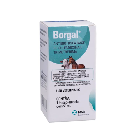 BORGAL INJETAVEL 50ML - Avipec Produtos