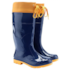 BOTA CALFOR AZUL/AMARELA NR.45