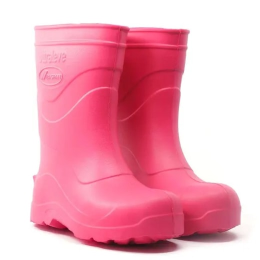 Bota Ultraleve Rosa Cano Médio N.33 Baspan