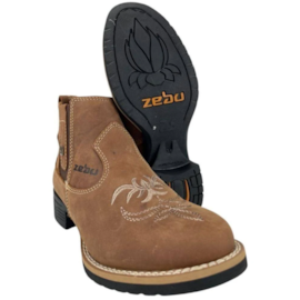 BOTA ZEBU FEMININA CONHAQUE NR.33 REF.72020