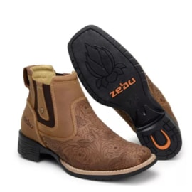 BOTA ZEBU FEMININA WHISKY N.37 REF.71126 BOTA ZEBU FEMININA WHISKY N.37 REF.71126