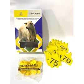 BRINCO BOV 051 A 075 GRANDE AMARELO FOCKINK