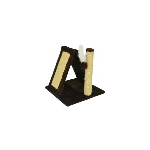 Brinquedo Arranhador Ref.1889-5 Dobravel Pel Lisa Marrom São Pet