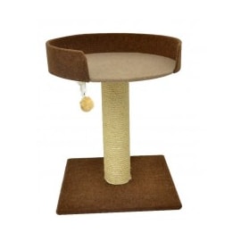 Brinquedo Arranhador Ref.1914-31 Snooze Marrom/Bege 37x39x50Cm