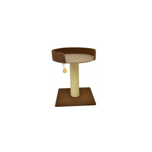 Brinquedo Arranhador Ref.1914-31 Snooze Marrom/Bege 37x39x50Cm