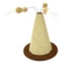 Brinquedo Arranhador Ref.1915-5 Spire Marrom 37 5x45Cm São Pet