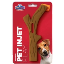 BRINQUEDO PET PLAY GRAVETO MARROM