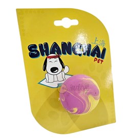 Brinquedo Shanghai Bola Plana 5,5cm Cor rosa ref:27