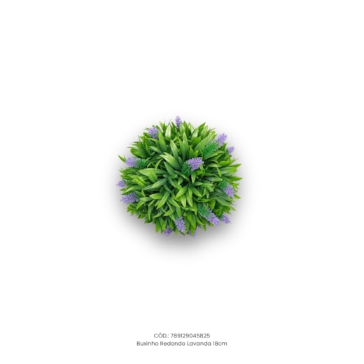 Buxinho Redondo Lavanda 18cm