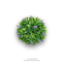 Buxinho Redondo Lavanda 28cm