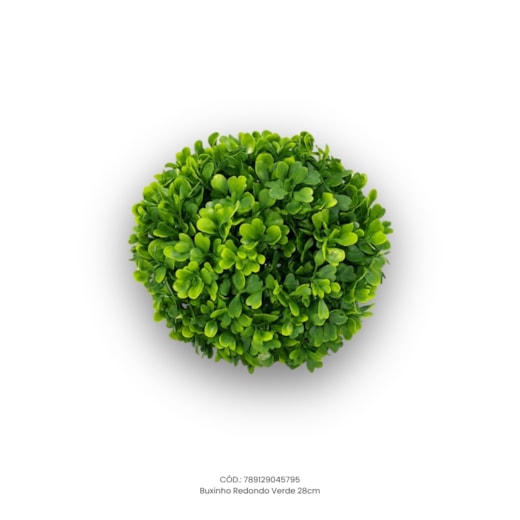 Buxinho Redondo Verde 28cm