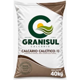 Calcário Calcitíco Preto 40kg Granisul